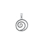 Silver Pendant - Spiral