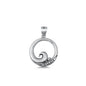 Silver Pendant - Wave