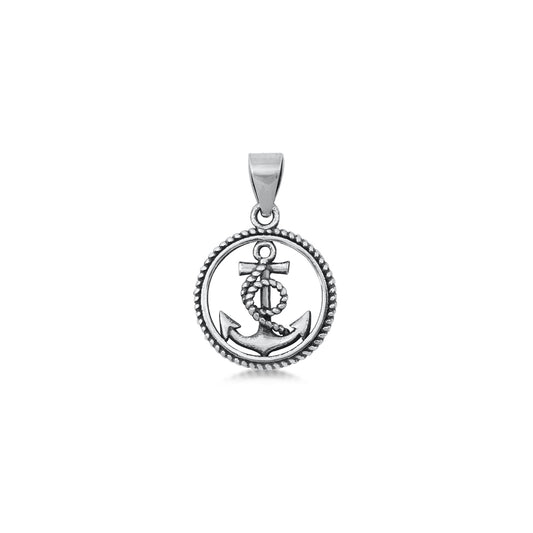 Silver Pendant - Anchor
