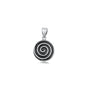 Silver Pendant - Spiral