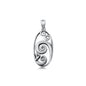 Silver Pendant - Waves