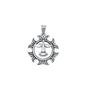 Silver Pendant - Sun