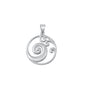 Silver Pendant - Waves