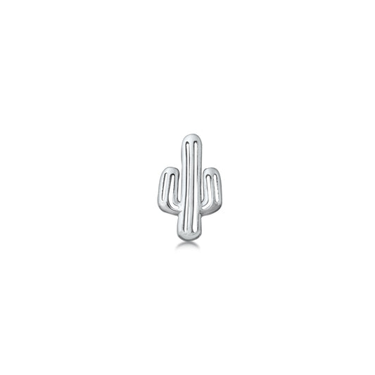 Silver Pendant - Cactus