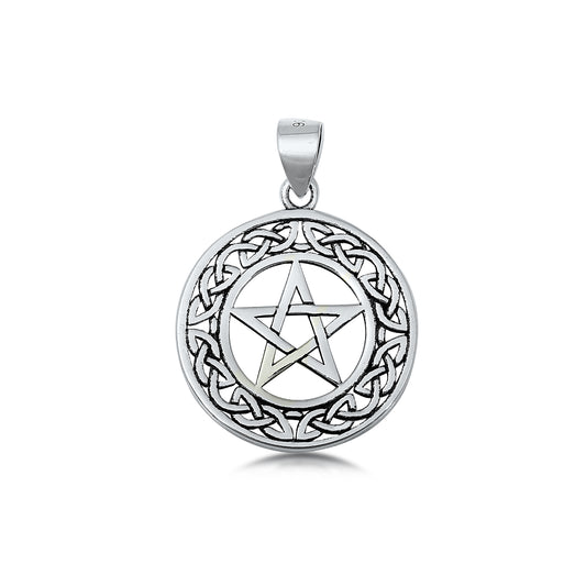 Silver Pendant - Pentagram