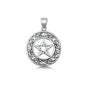 Silver Pendant - Pentagram