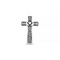 Silver Pendant - Claddagh Cross