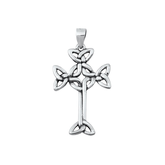 Silver Pendant - Celtic Cross