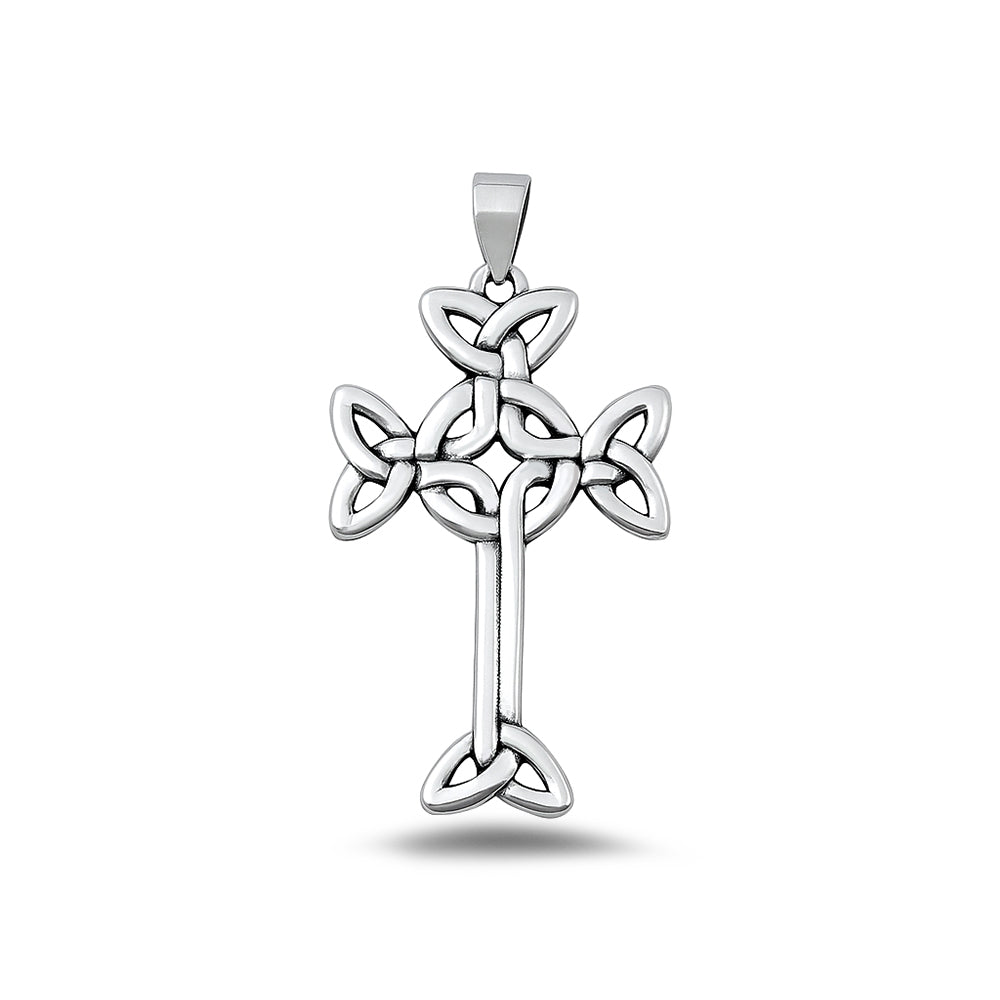 Silver Pendant - Celtic Cross