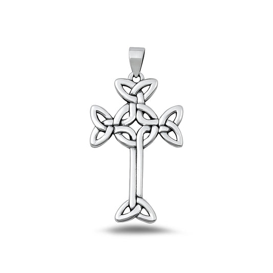 Silver Pendant - Celtic Cross