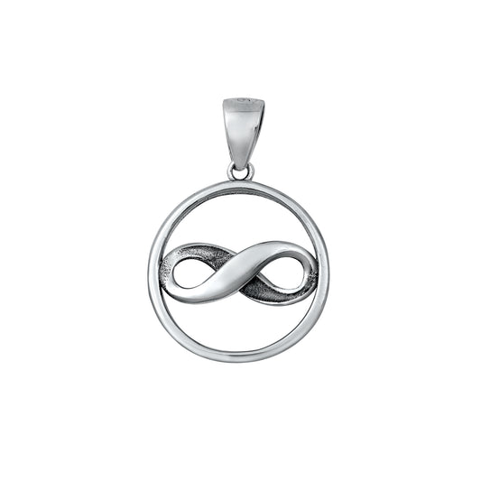 Silver Pendant - Infinity