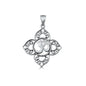 Silver Pendant - Om