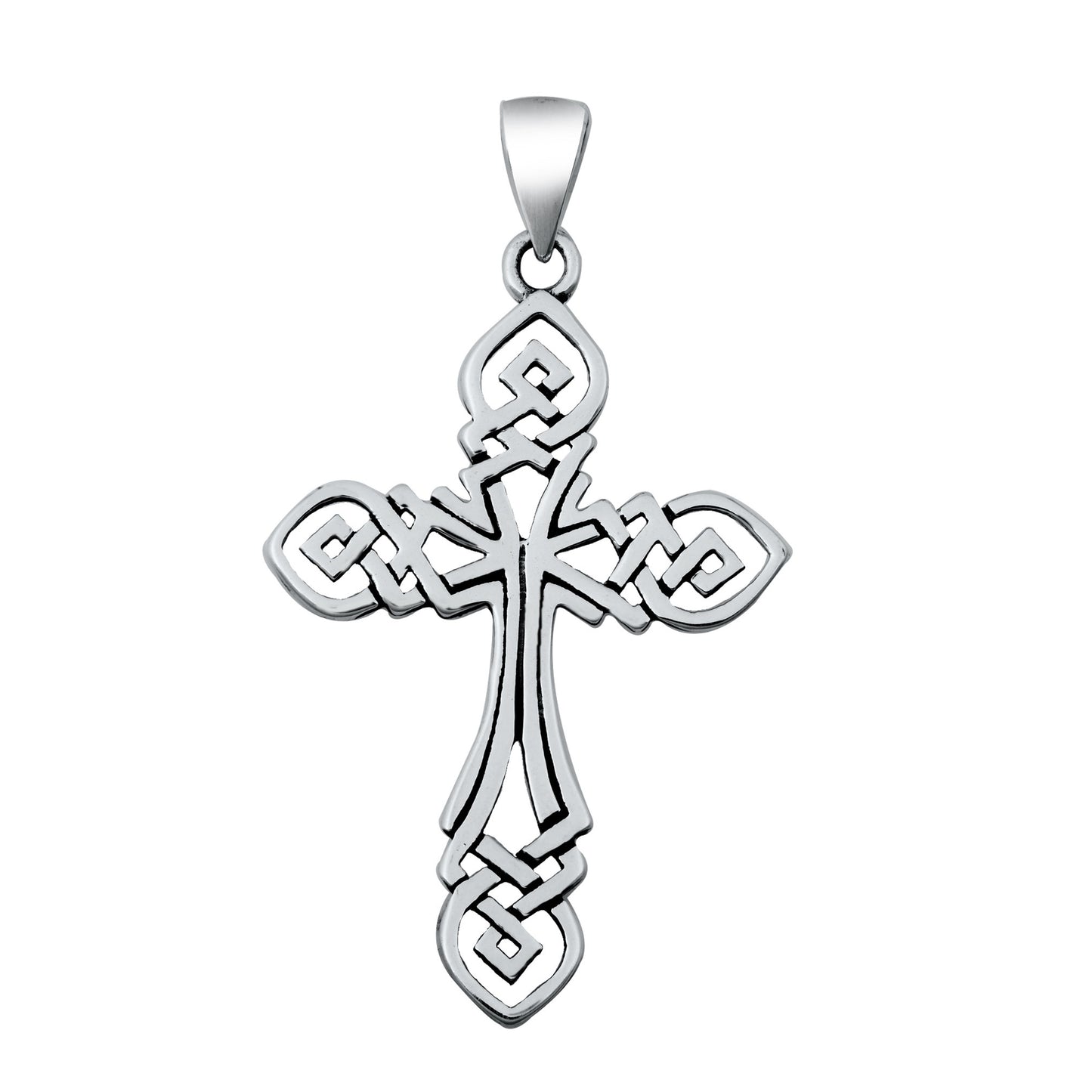 Silver Pendant - Celtic Cross