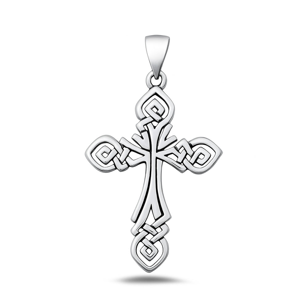 Silver Pendant - Celtic Cross