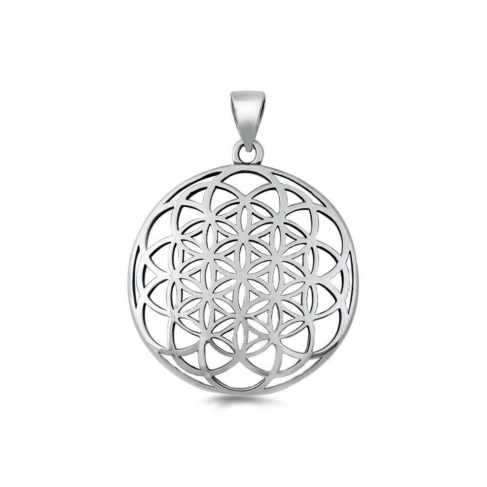 Silver Pendant - Mandala