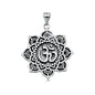 Silver Pendant - Om