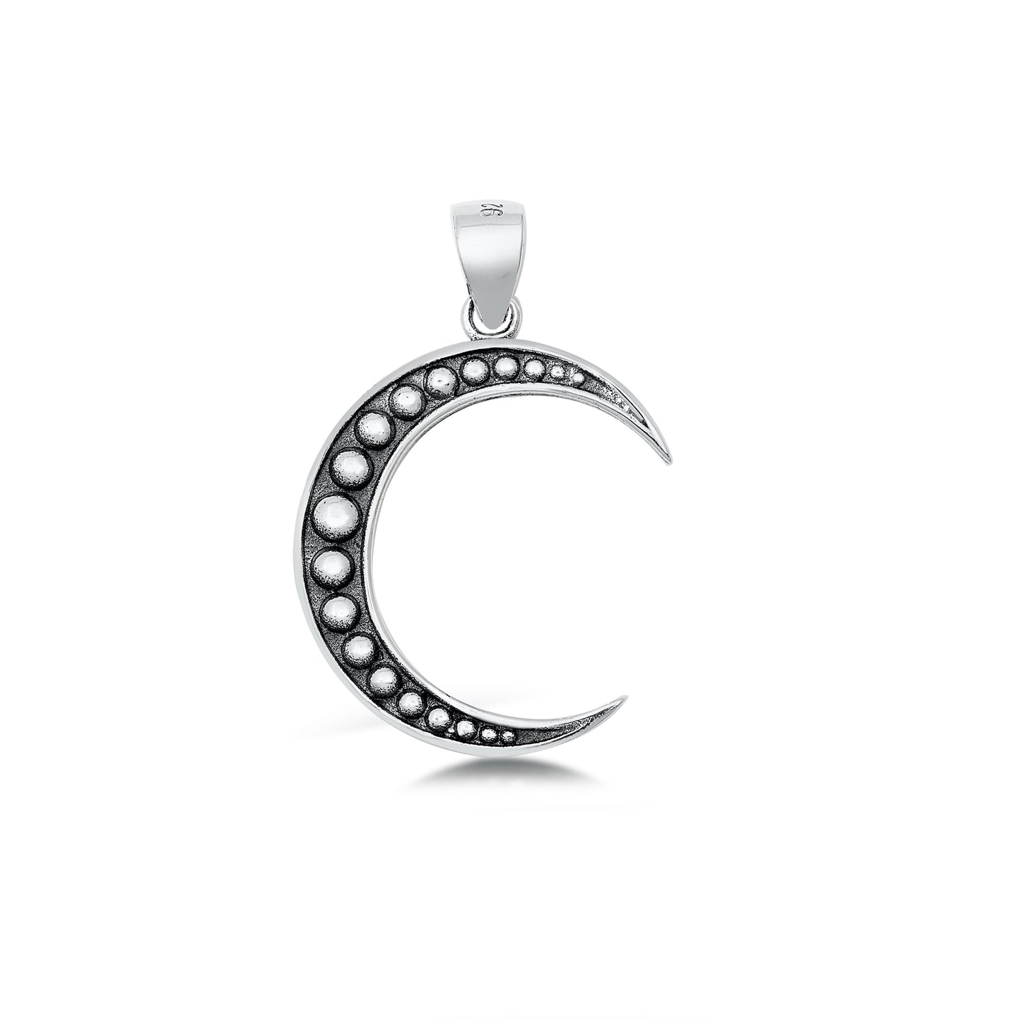 Silver Pendant - Moon