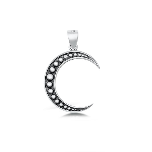 Silver Pendant - Moon