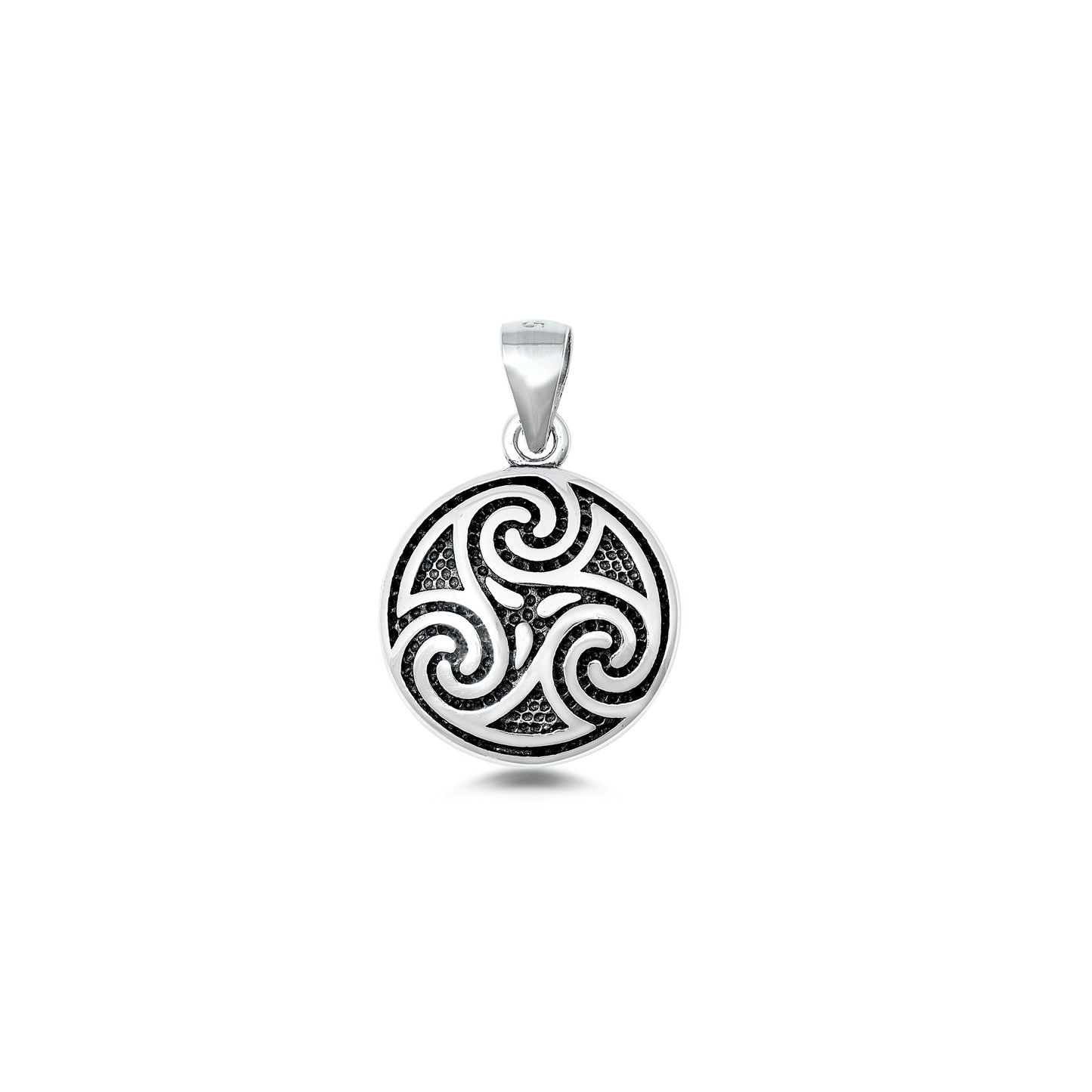 Silver Pendant - Triskele