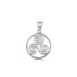 Silver Pendant - Triskelion