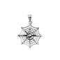 Silver Pendant - Spiderweb