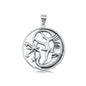 Silver Pendant - Smiling Moon