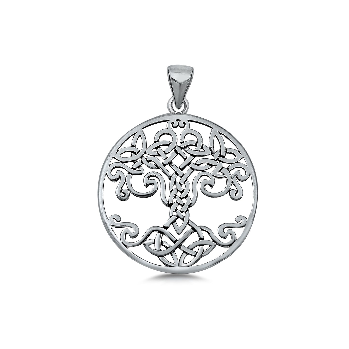 Silver Pendant - Celtic Tree of Life