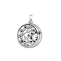 Silver Pendant - Bali Crescent Moon