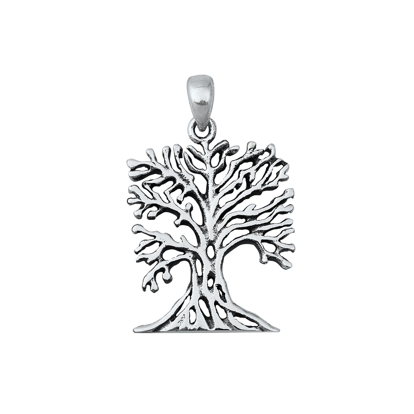 Silver Pendant - Tree