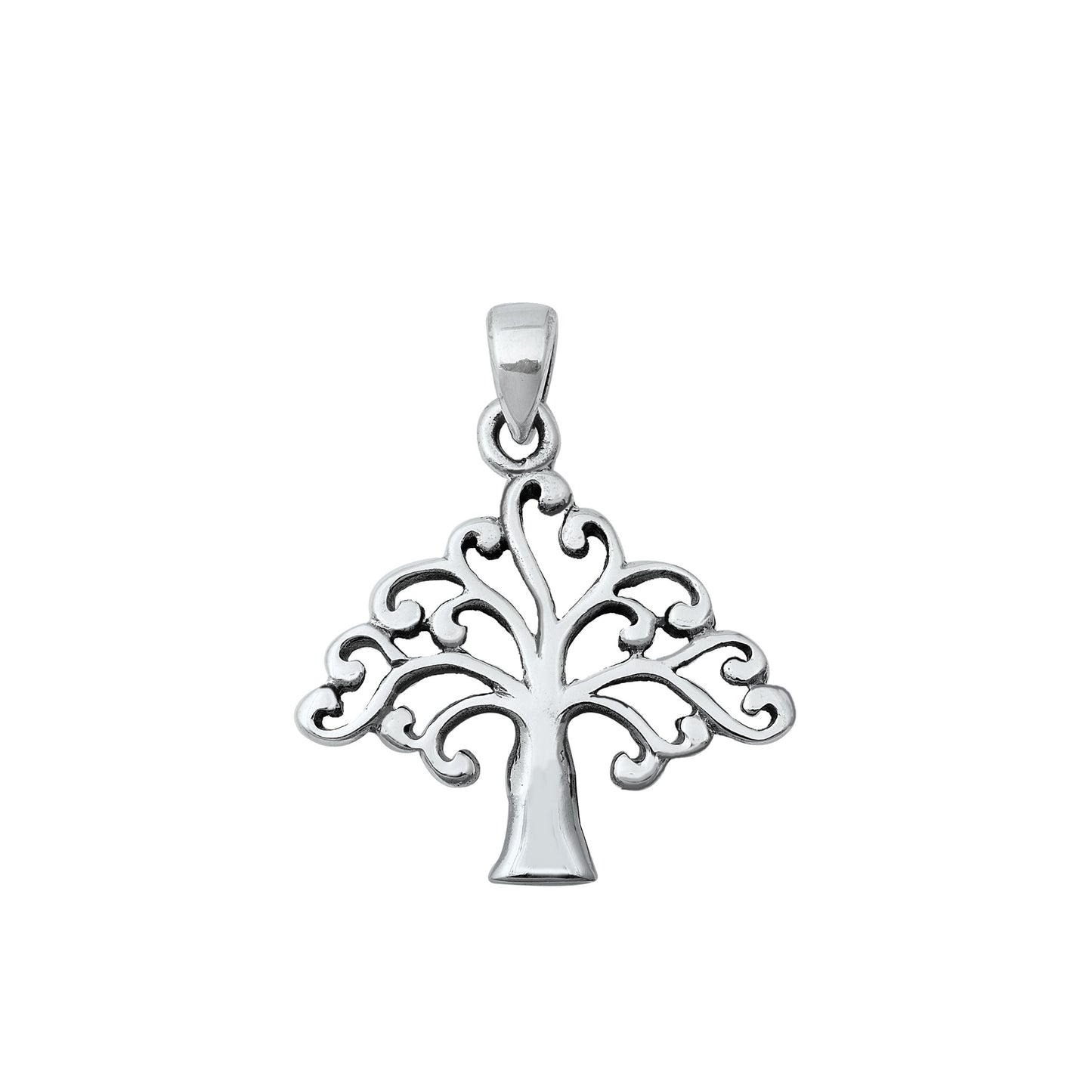 Silver Pendant - Tree