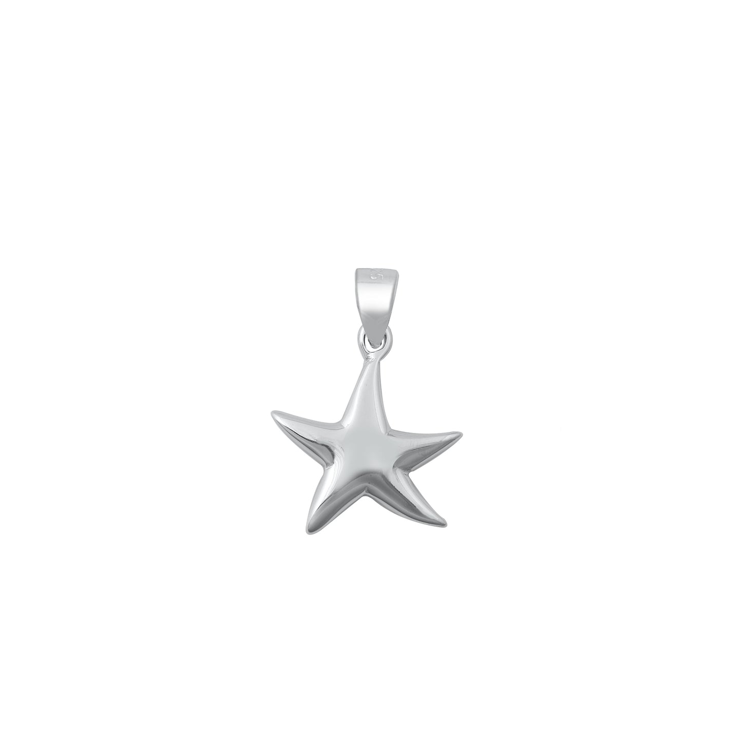 Silver Pendant - Starfish