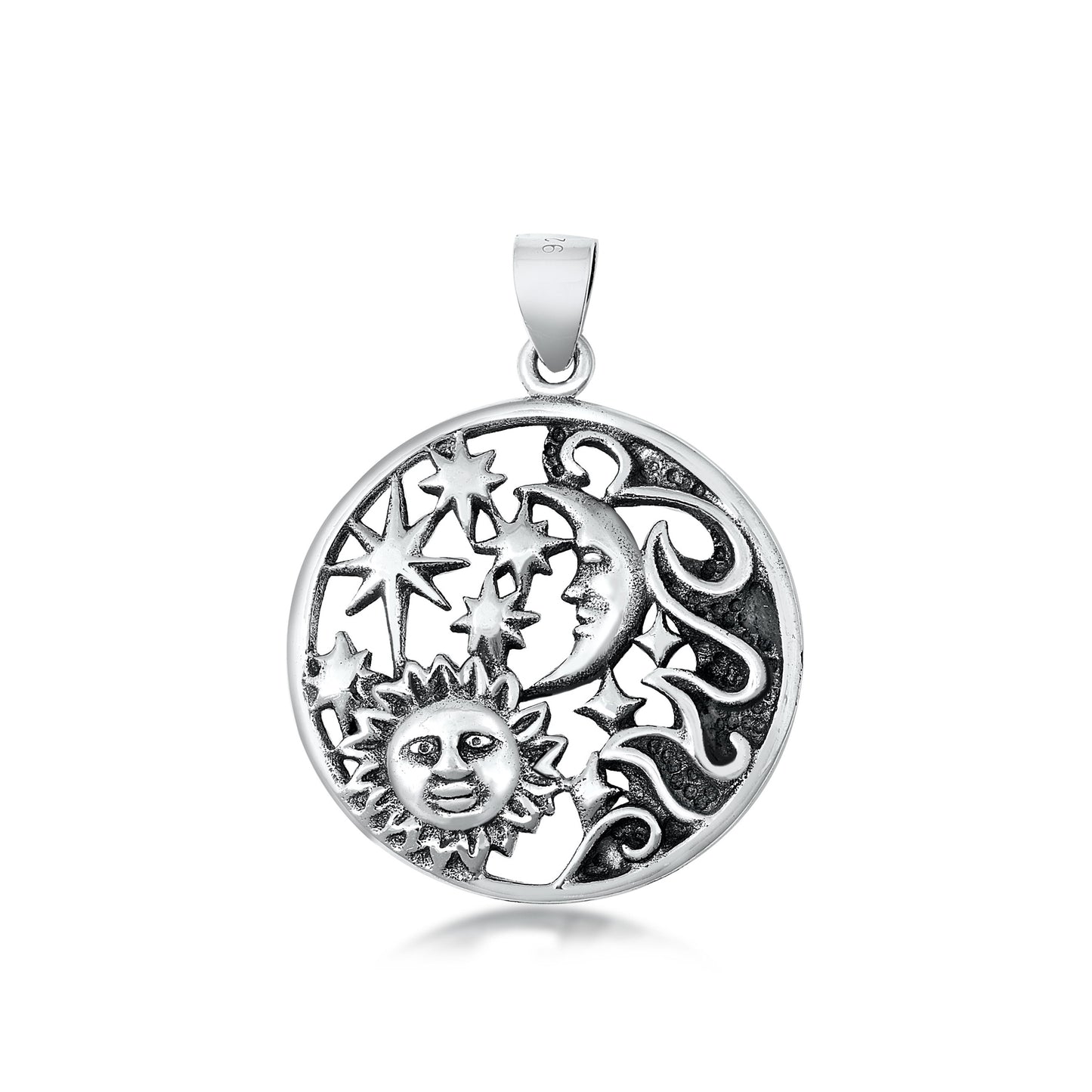 Silver Pendant - Elements