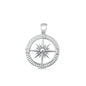 Silver Pendant - Compass