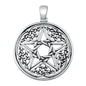 Silver Pendant - Celtic Star