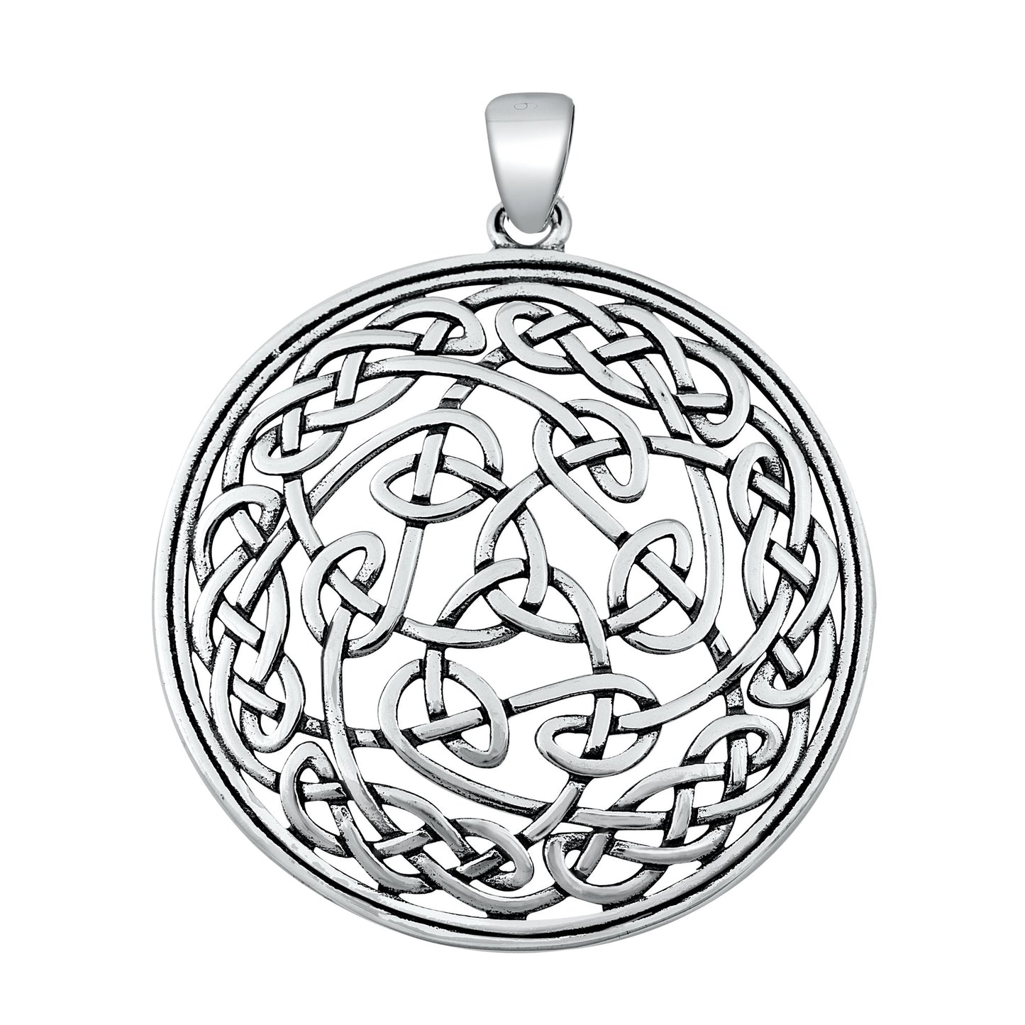 Silver Pendant - Celtic Design