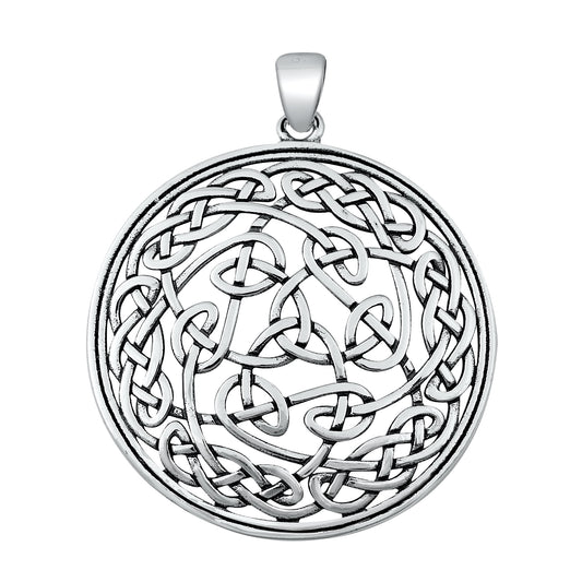Silver Pendant - Celtic Design