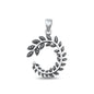 Silver Pendant - Bali Fern