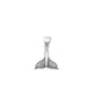 Silver Pendant - Whale Tail