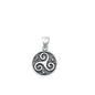 Silver Pendant - Triskelion