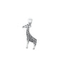 Silver Pendant - Giraffe