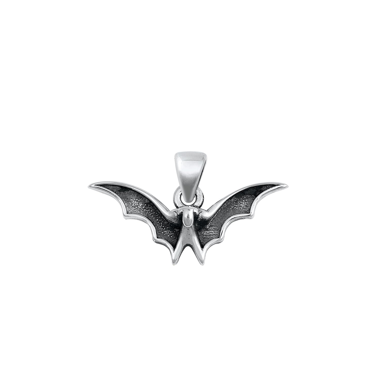 Silver Pendant - Bat