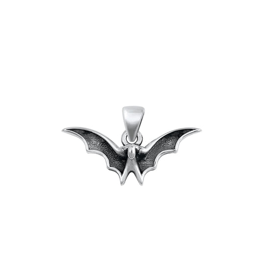 Silver Pendant - Bat