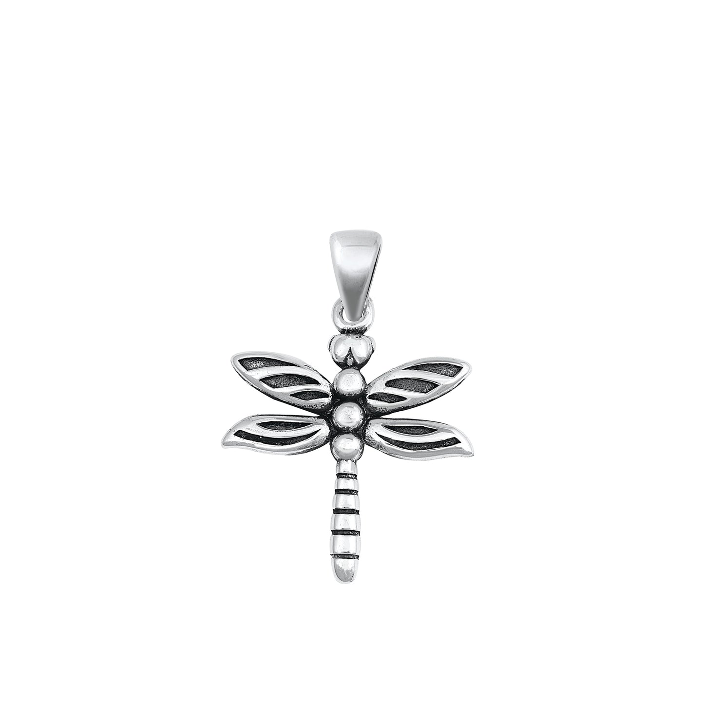 Silver Pendant - Dragonfly