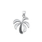 Silver Pendant - Palm Trees