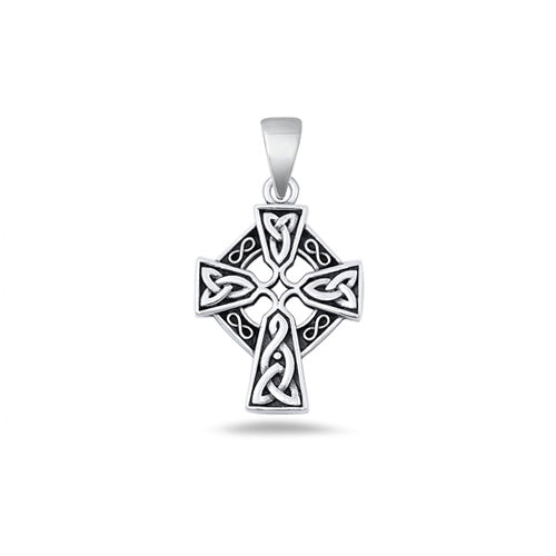 Silver Pendant - Celtic Cross