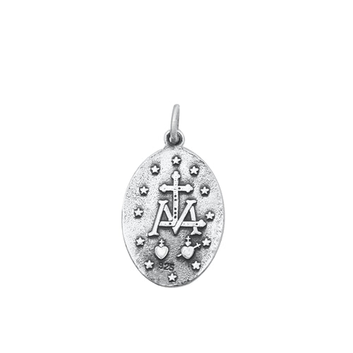 Silver Pendant - Mircaulous Medal