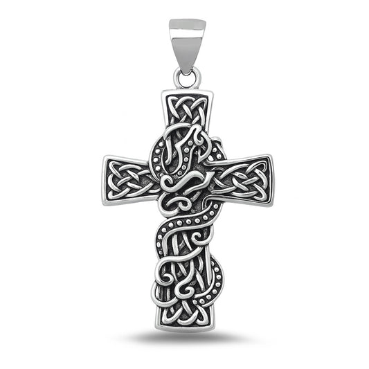 Silver Pendant - Celtic Cross