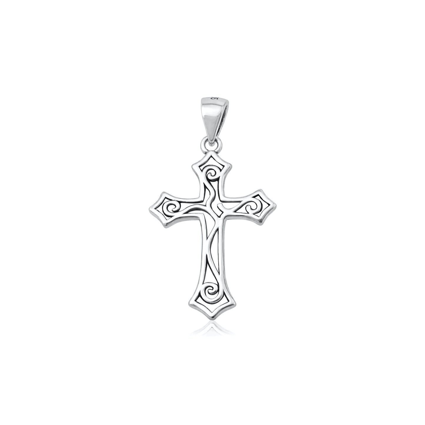 Silver Pendant - Cross
