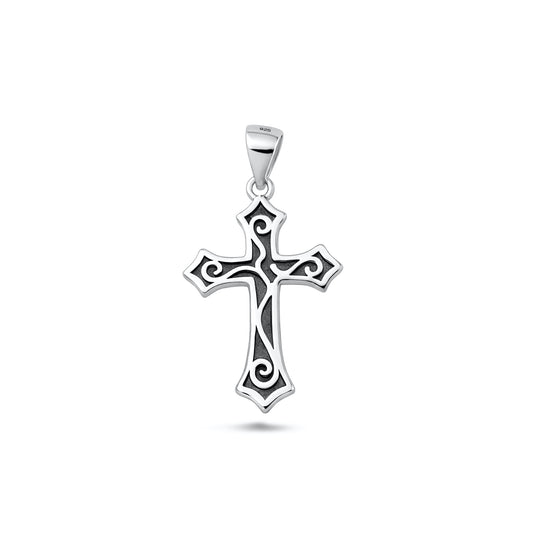Silver Pendant - Cross