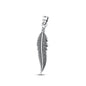 Silver Pendant - Feather